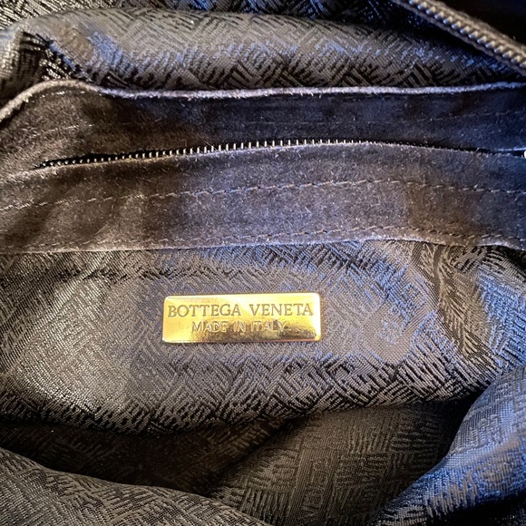 Vintage Bottega Veneta black suede bag - Picture 3 of 8